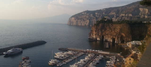 Marina di Cassano fishermen's Village in Piano di Sorrento